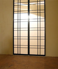 klizna vrata sa svetlopropustnom folijom tj pirinacnim papirom