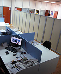 pregrada u kancelarijama pepsi office