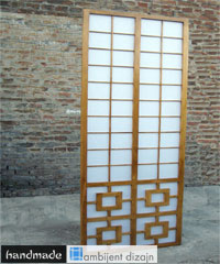 vrata handmade kvalitet drvo kockice novo novi model vrata klizna japanska pirinacni ili rizin papir svetlo ekskluzivna Beograd Novi Sad salon radionica fabrika u japanskoj cetvrti